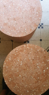 Cylinder stool - Stickum- The Mob Collective